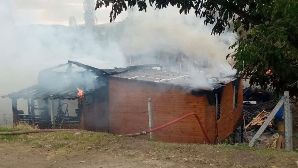 Ankara'da hobi bahçesi sorunsalı! Yangın çıktı
