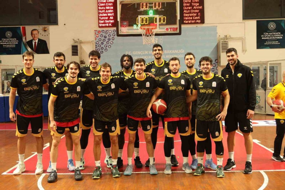 Konya Büyükşehir Basketbol yine dağıttı