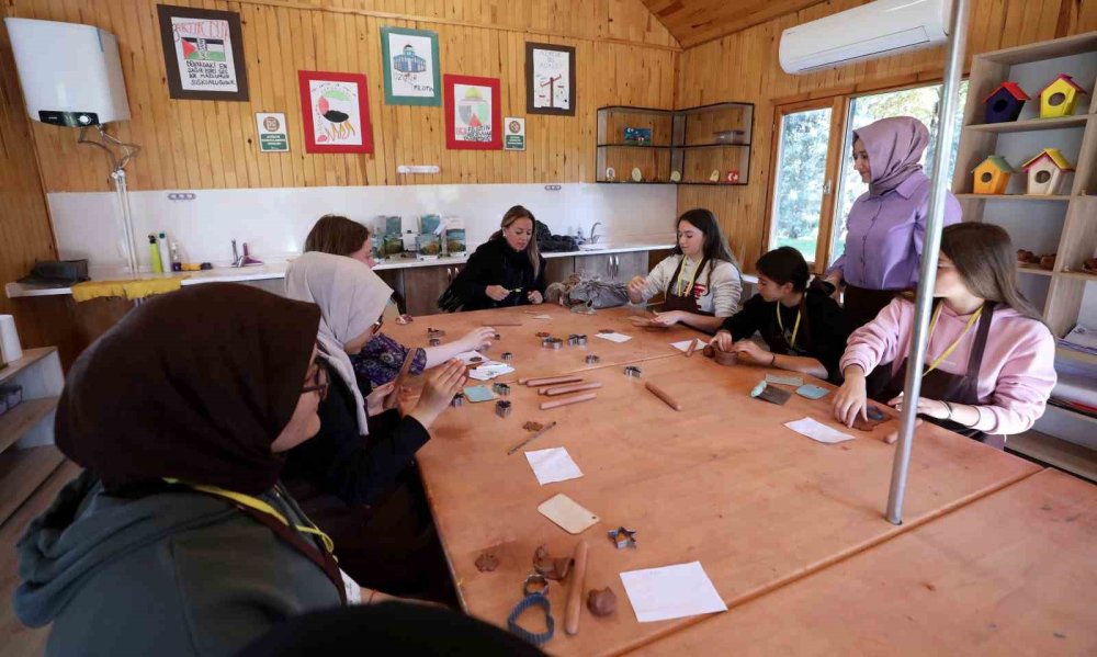 Konya'nın tabiatı Erasmus öğrencilerine iyi geldi