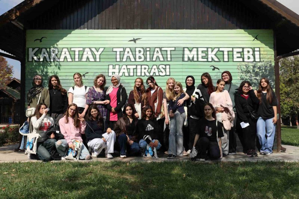 Konya'nın tabiatı Erasmus öğrencilerine iyi geldi