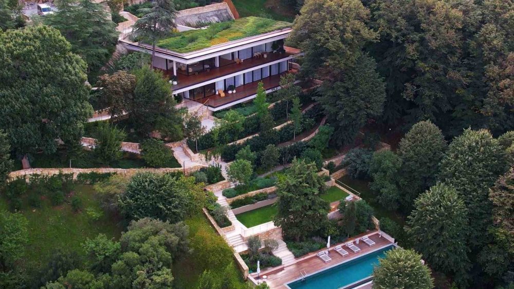 Rus Oligark’ın villasının son hali görüntülendi