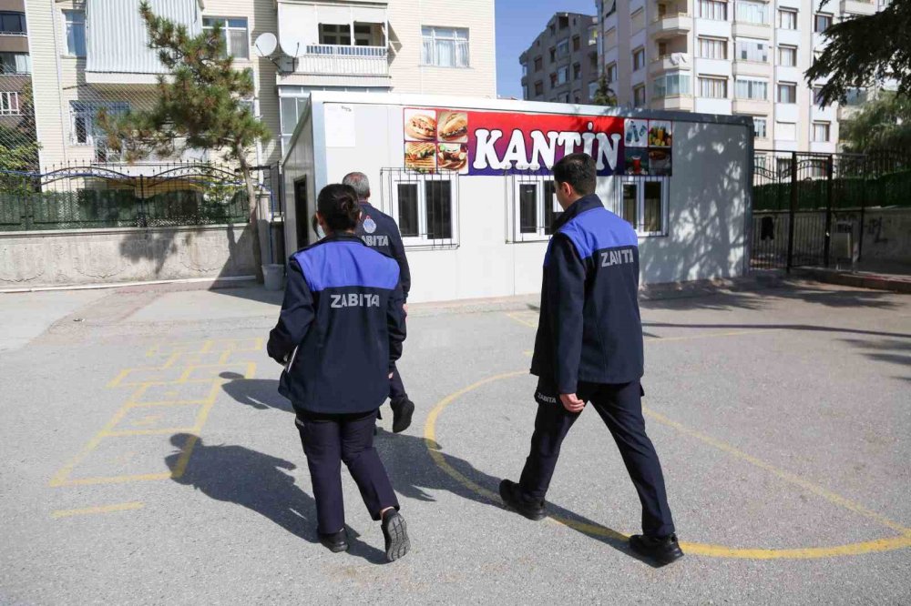 Meram'da Okul Kantinlerine Sıkı Denetim: Ruhsat, Hijyen ve SKT Mercek Altında