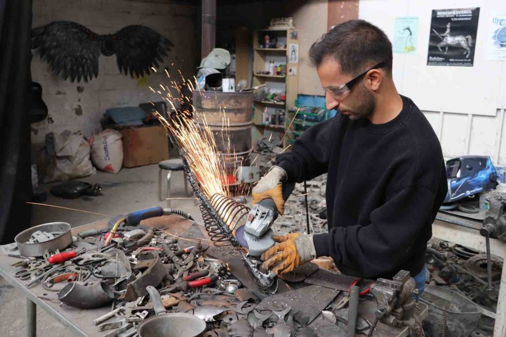 Balıkçılıktan heykelciliğe uzanan ilham