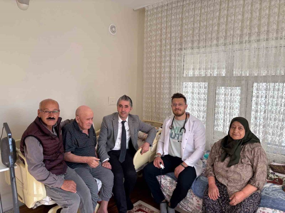 Karapınar Devlet Hastanesi'nden Evde Sağlık Hizmetlerine Yerinde Gözlem ve Destek