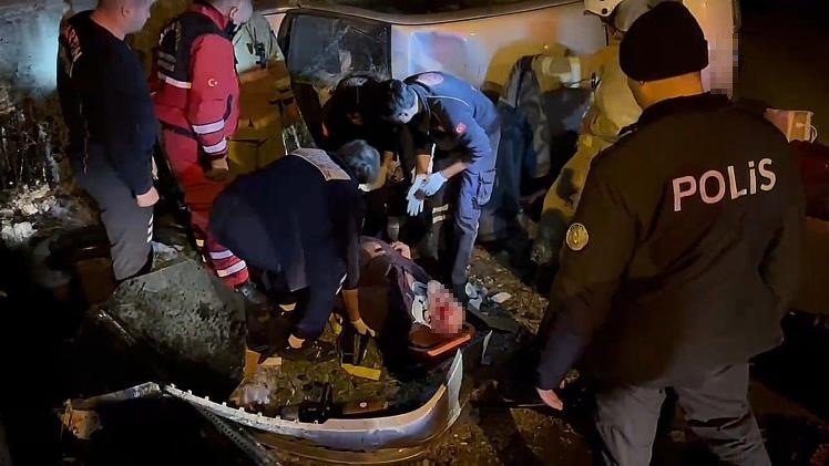 Abi bana çarptı baktım uçuyor! Bartın'daki kazada ilginç anlar