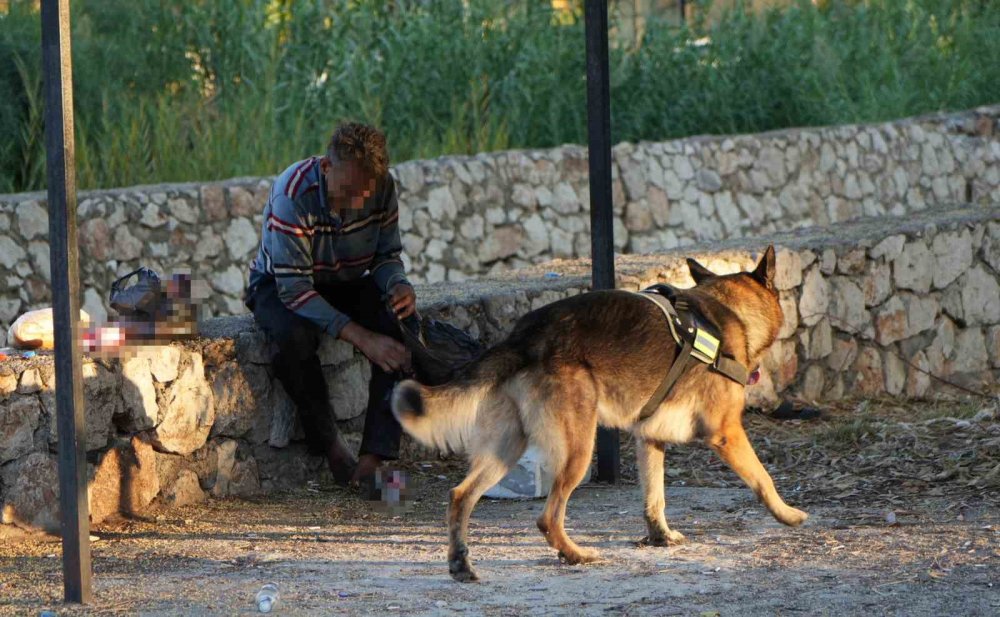 Alkolün etkisiyle su kanalına düştü, köpeğinin havlamasıyla fark edilerek kurtarıldı