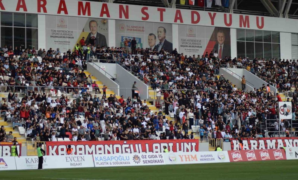 Karaman Ankaragücü'ne kafa tuttu sonunu getiremedi