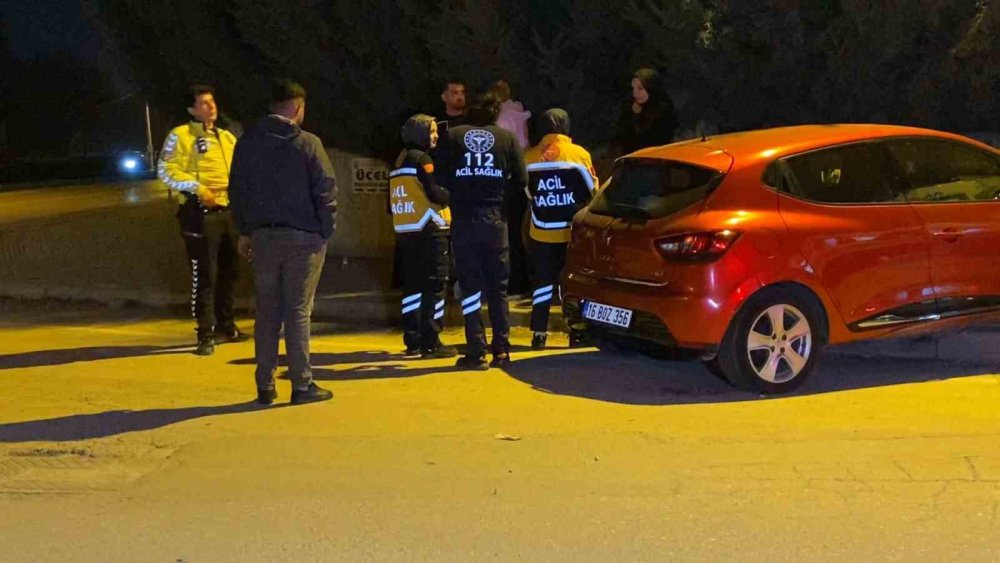 Bursa'da gecenin sessizliğini bu kaza bozdu
