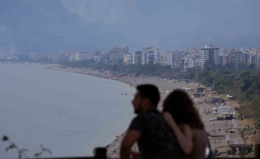 Kasım ayında denize girdiler