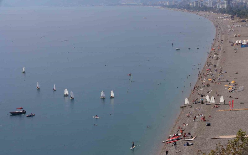 Kasım ayında denize girdiler