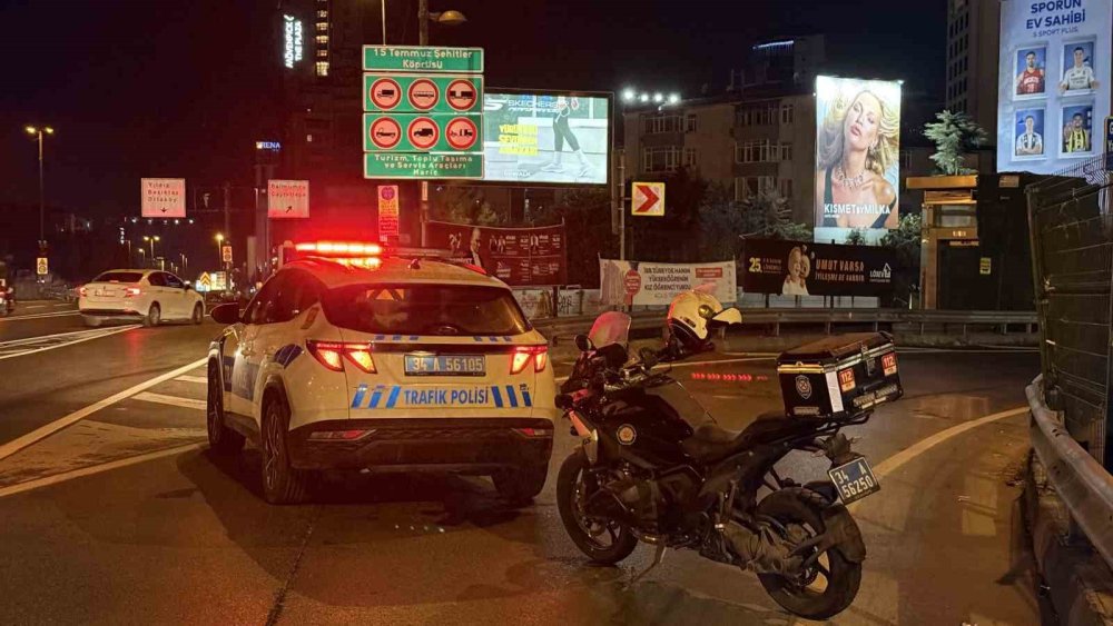 Megakentte yollar geceden kilitlendi