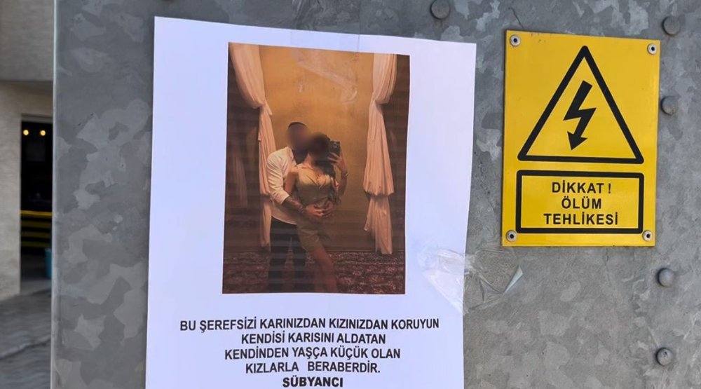 Böyle intikam görülmedi: Afiş bastırıp şehre dağıttı