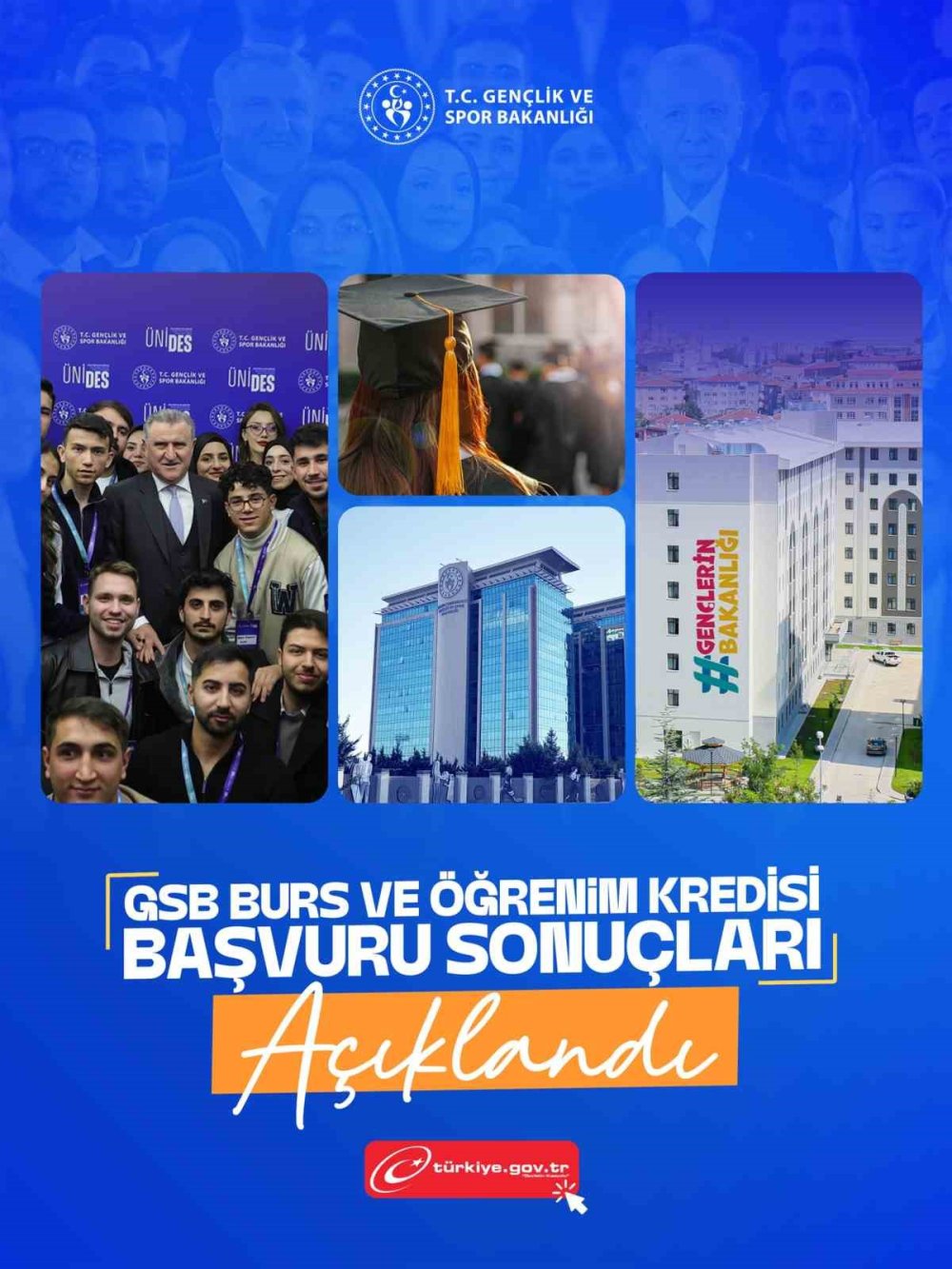 GSB Burs ve Kredi Başvuru Sonuçları Açıklandı: Öğrencilere Taahhütname Uyarısı
