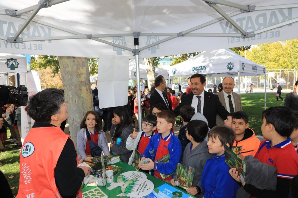 Karatay'da Öğrenciler "Orman ve Su Farkındalığı" Etkinliğinde Buluştu