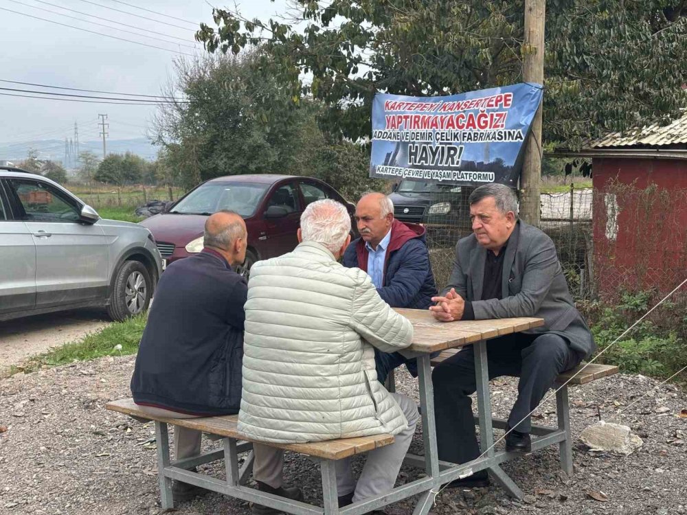 ÇED Onayı Kartepe'de Tepki Çadırı Kurdurttu