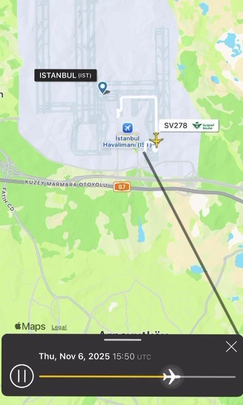 İstanbul-Cidde Uçağında 'Bomba Var' Paniği: İhbar Asılsız Çıktı