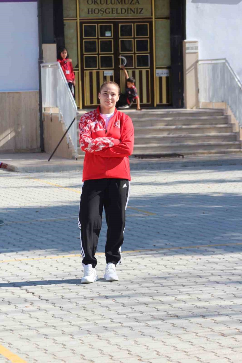 Konya'nın bayan herkülü Hatice Karagöz