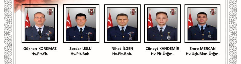 Gürcistan’daki uçak kazasında şehit olan askerlerimizin naaşları Ankara'da