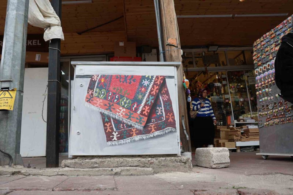 Kapadokya’da yer gök sanat oldu