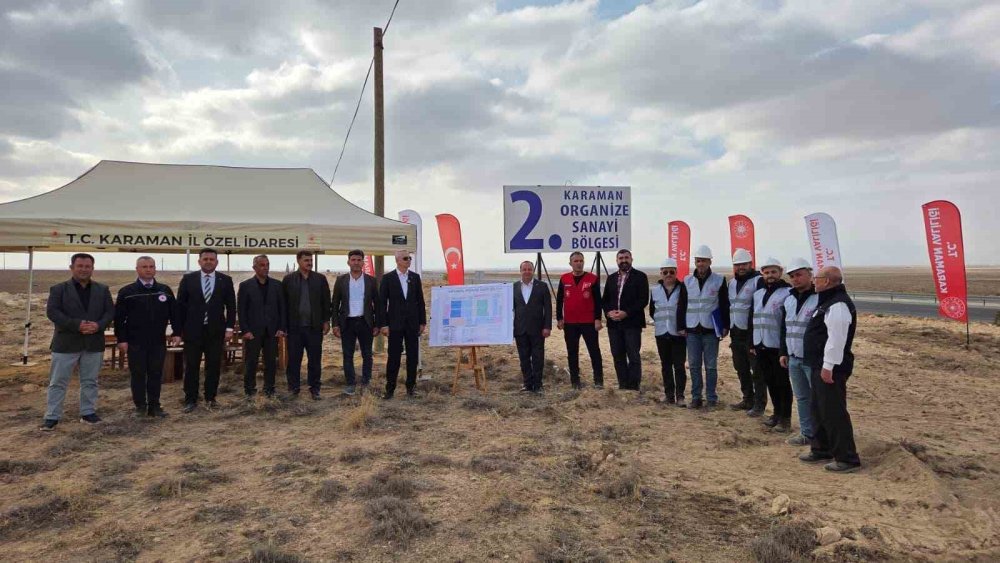 Karaman'ın Geleceği İçin Stratejik Adım: 2. OSB'de Altyapı Yer Teslimi Gerçekleştirildi
