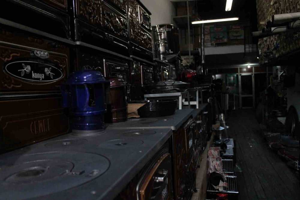 Konya'da sobacıların gözü havalarda