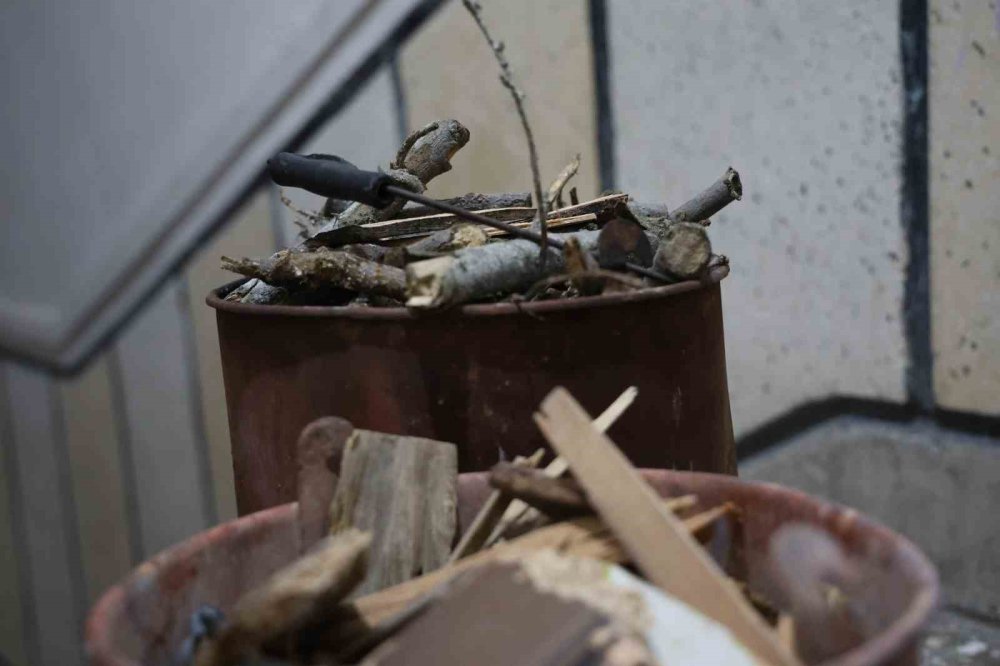 Konya'da sobacıların gözü havalarda