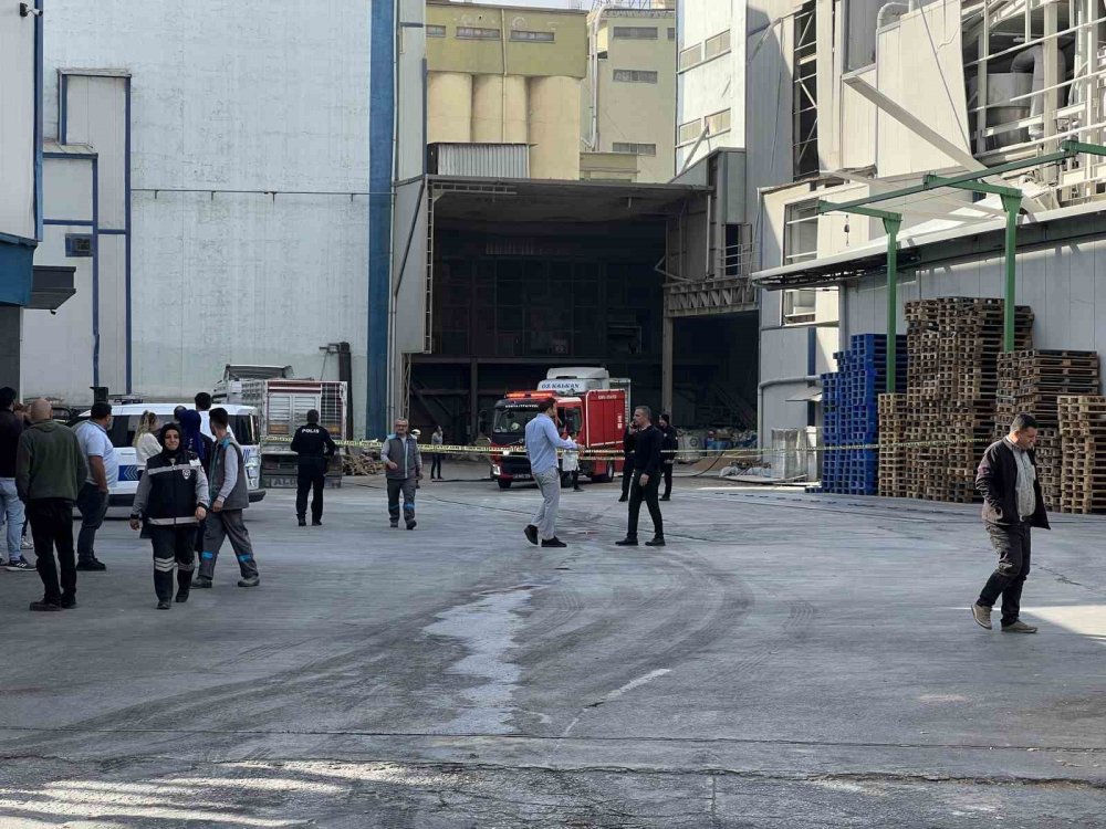 Meram Un Fabrikasında Korkutan Parlama: 1 Kişi Hafif Yaralı