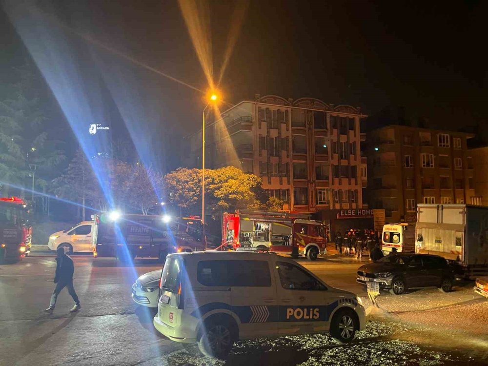 Ankara'da gece yarısı patlama
