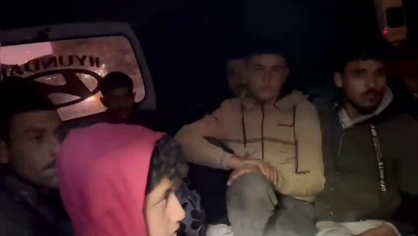 Minibüs bagajında Avrupa hayali