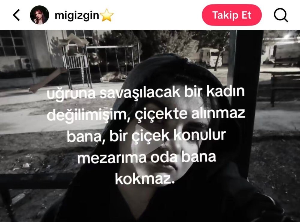 Yurdun 4’üncü katından düşen Mizgin'in sosyal medya paylaşımları ortaya çıktı
