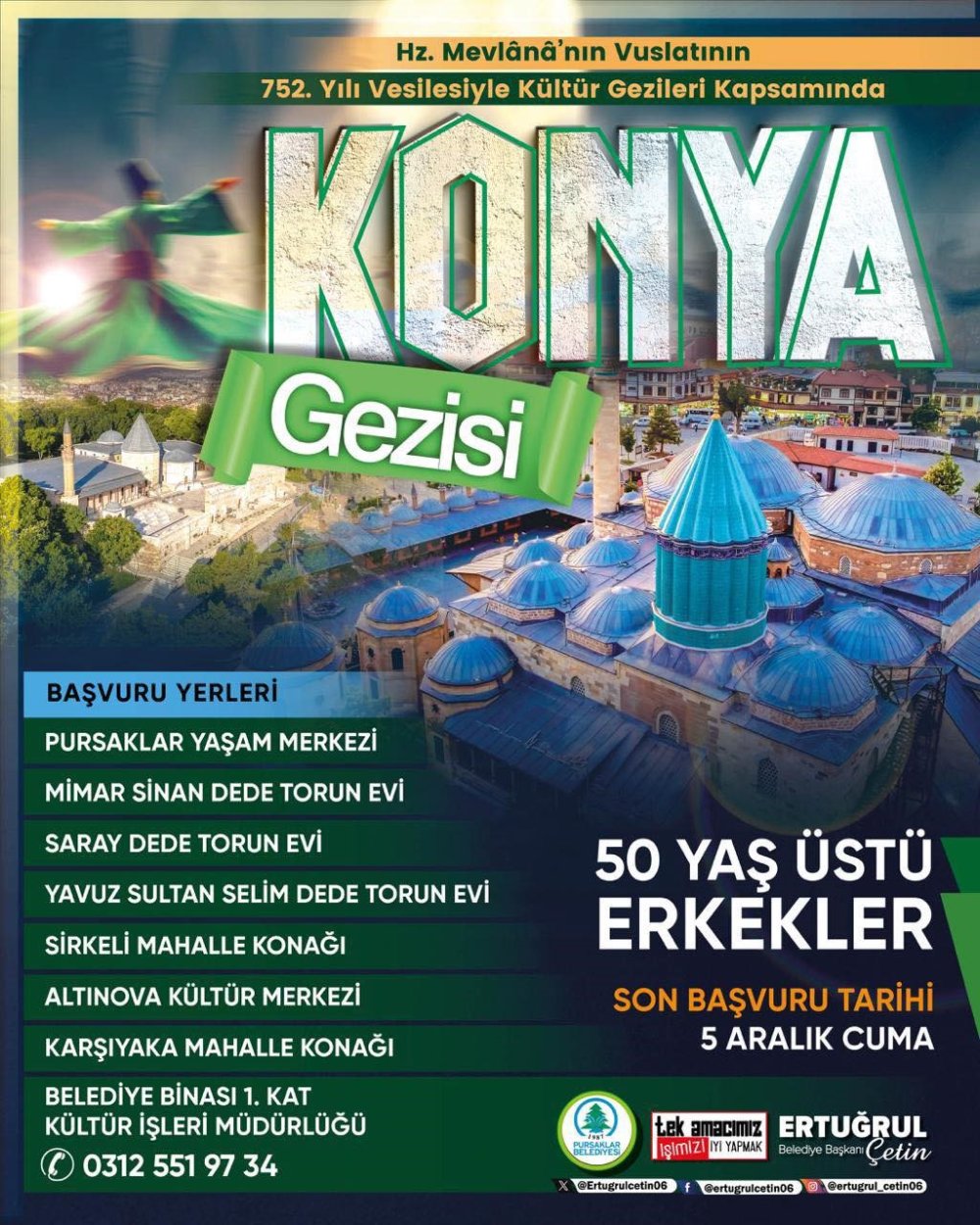 Konya İçin Kayıtlar Başladı