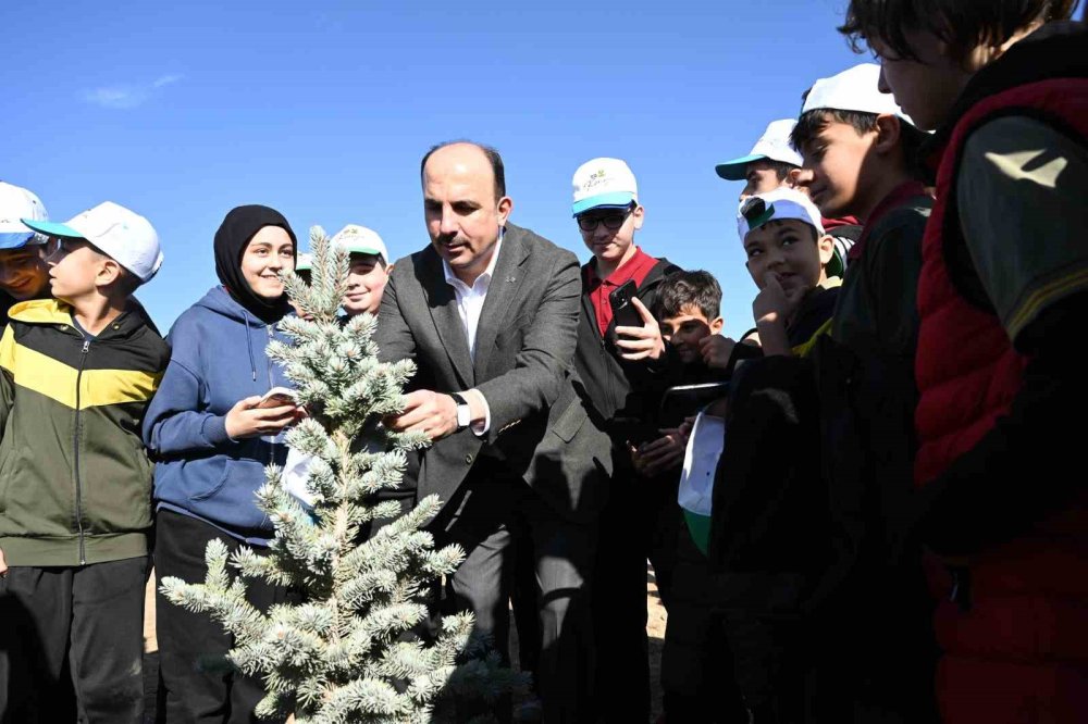Konya'da Büyük Ağaçlandırma Hamlesi: 15 Bin Fidan Dikildi