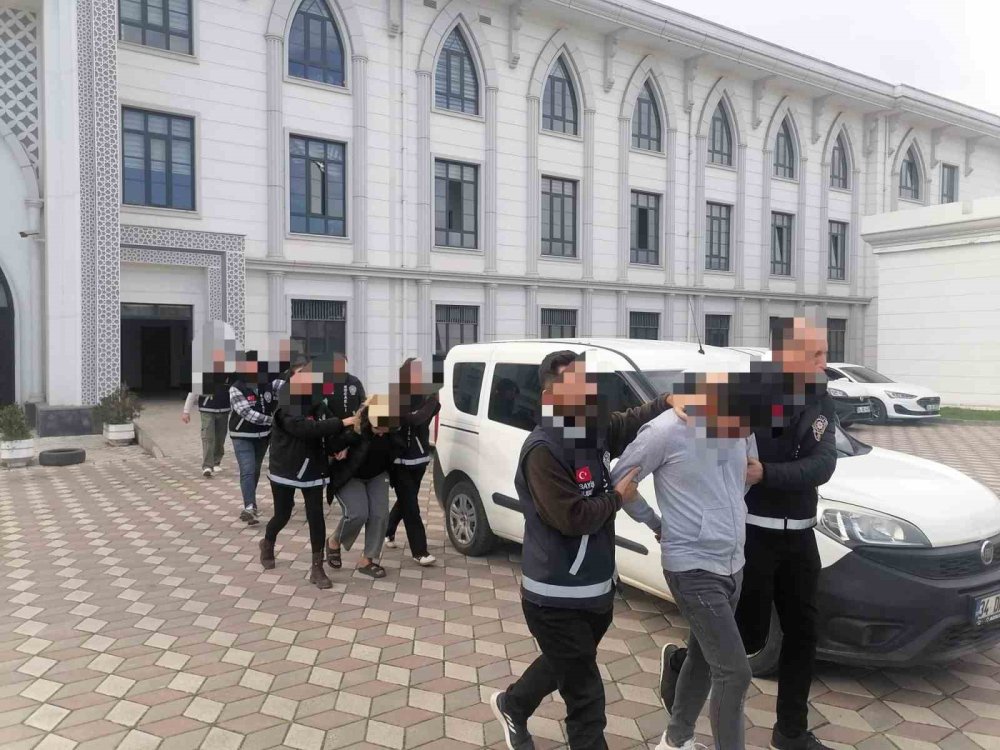 Çamaşırhanede 4 tutuklama