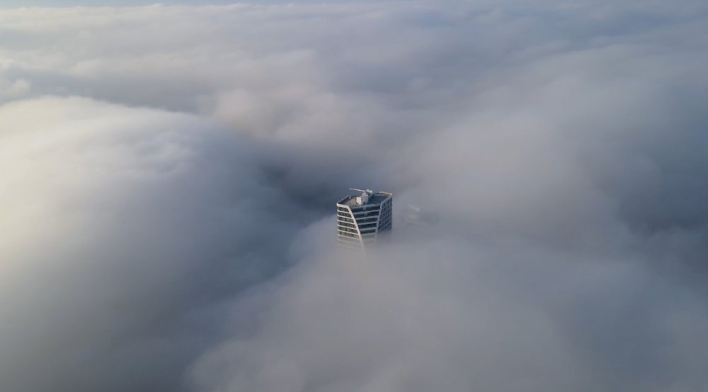 Bursa’yı sis yuttu