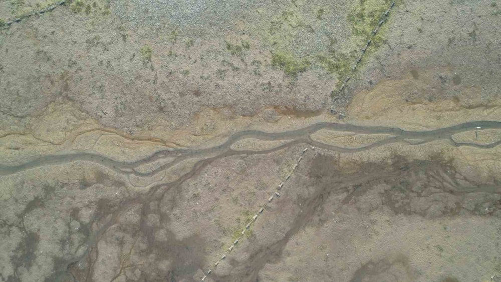 Tarihin İzleri Kuruyan Terkos Gölü'nde Ortaya Çıktı