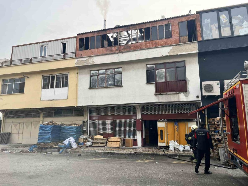 Karatay'da Şeker İmalathanesinde Yangın! Kazan Dairesi Alev Aldı