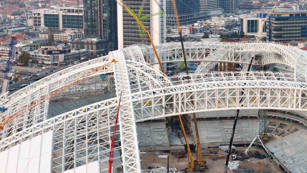 17 Bin Tonluk Çatı! Ankara’daki Dev Stadın Sırrı Ne?