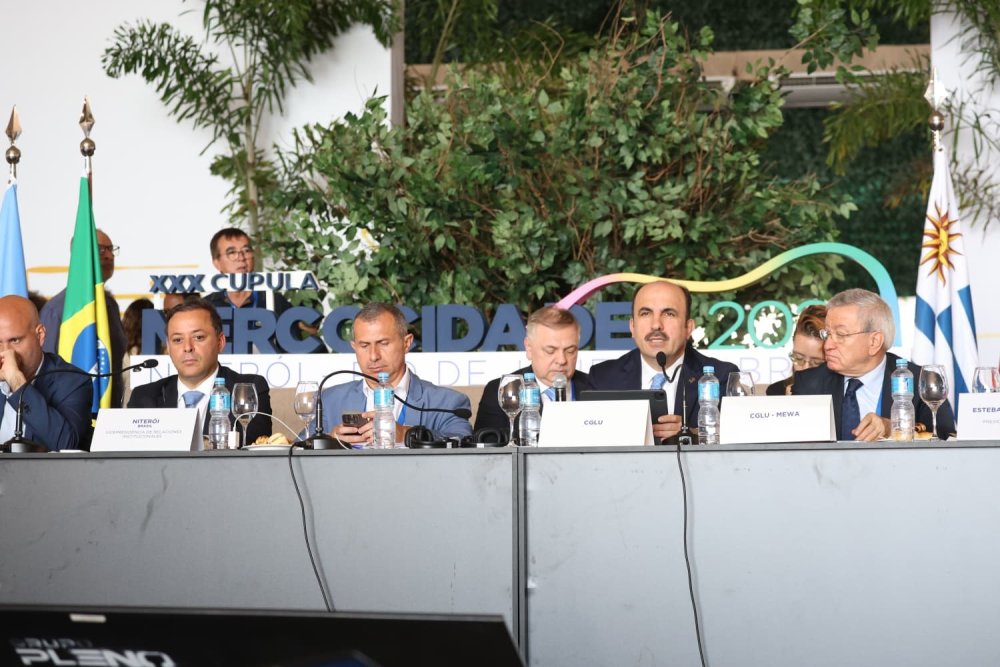 Başkan Altay, Brezilya’daki Mercociudades Zirvesi’ne katıldı