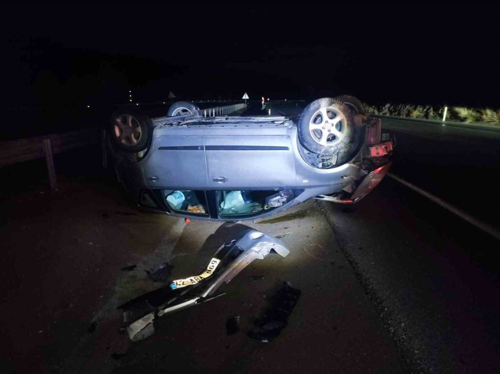 Beyşehir'in yağışla imtihanı: 5 ayrı kazada 10 yaralı