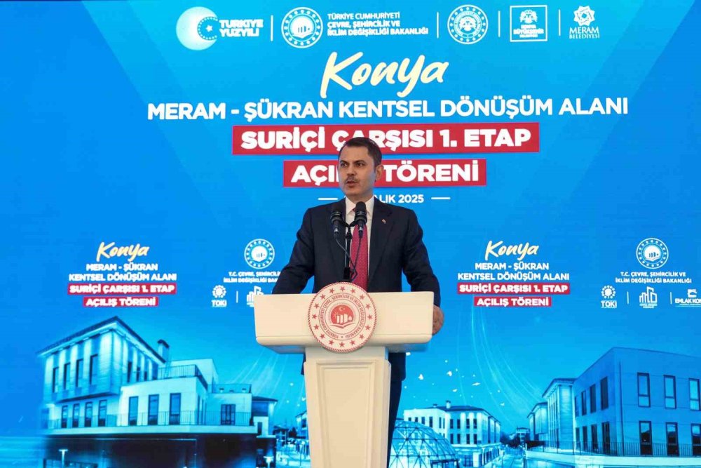 Konya Suriçi Çarşısı’nda 1. Etap açıldı: Cam kubbe dikkat çekti