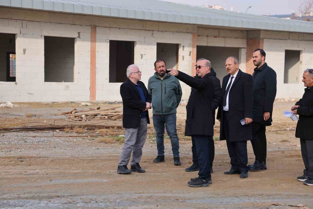 Selçuklu’da Yazır Mahallesi Külliyesi Hızla Yükseliyor