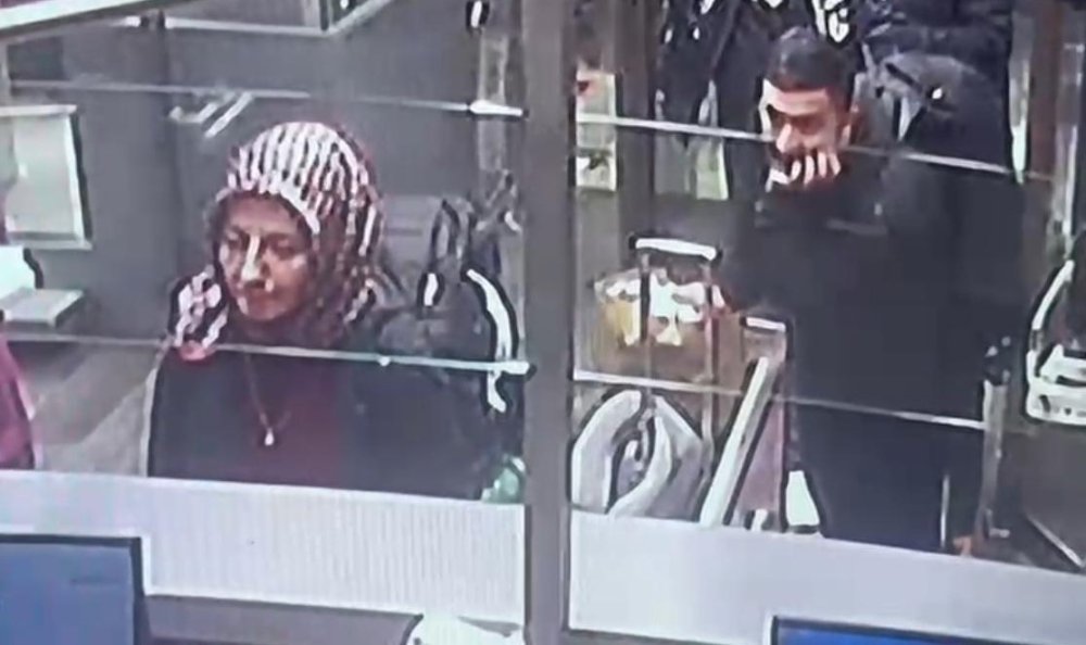 Adliye soyguncusu ve eşi böyle kaçmış