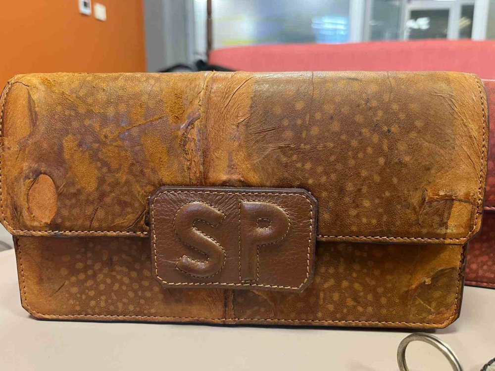 Alanya'da balon balığından ayakkabı ve çanta yaptılar yasaya takıldılar