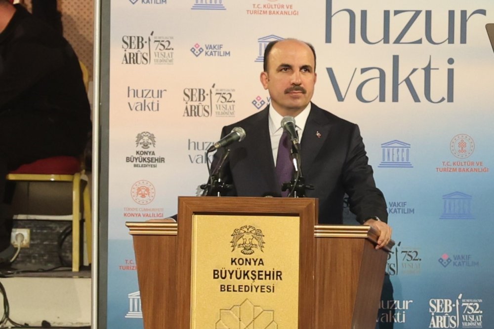 Konya’da Şeb-i Arus Gecesi: 752 Yıllık Vuslat Buluşması