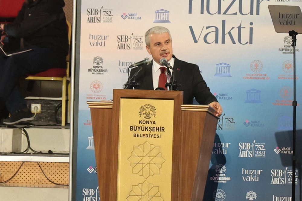 Konya’da Şeb-i Arus Gecesi: 752 Yıllık Vuslat Buluşması