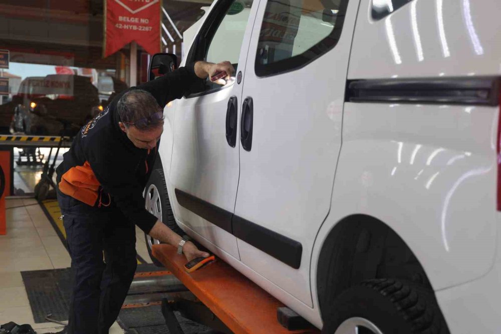 Konya’da ekspertiz şoku: 2 parça denilen araç 11 araçtan çıktı