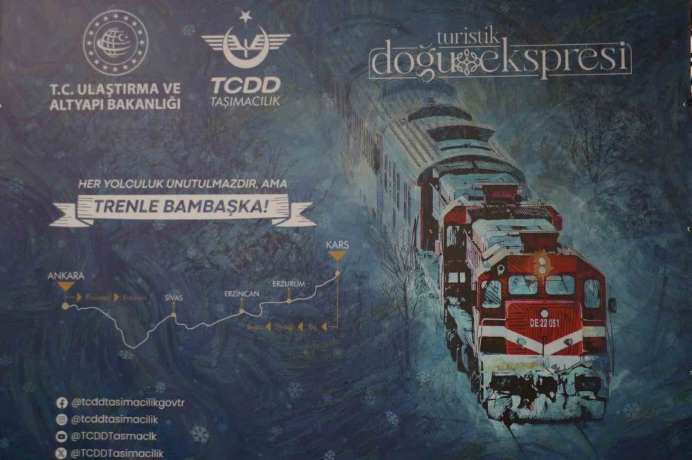 Turistik Doğu Ekspresi yeni sezona başladı: İlk sefer yola çıktı