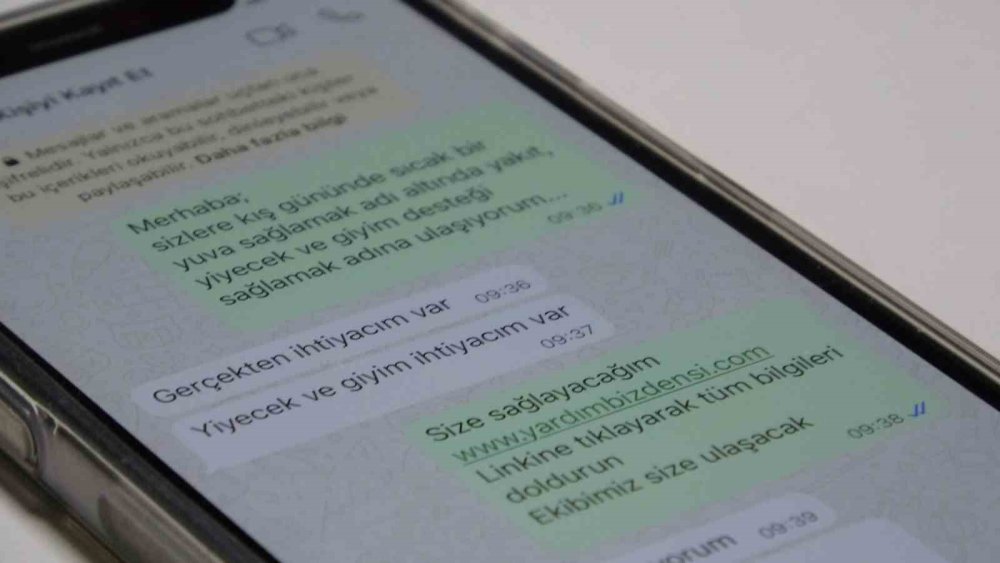 Son aylarda popüler oldu! Kış yardımı bahanesine dikkat