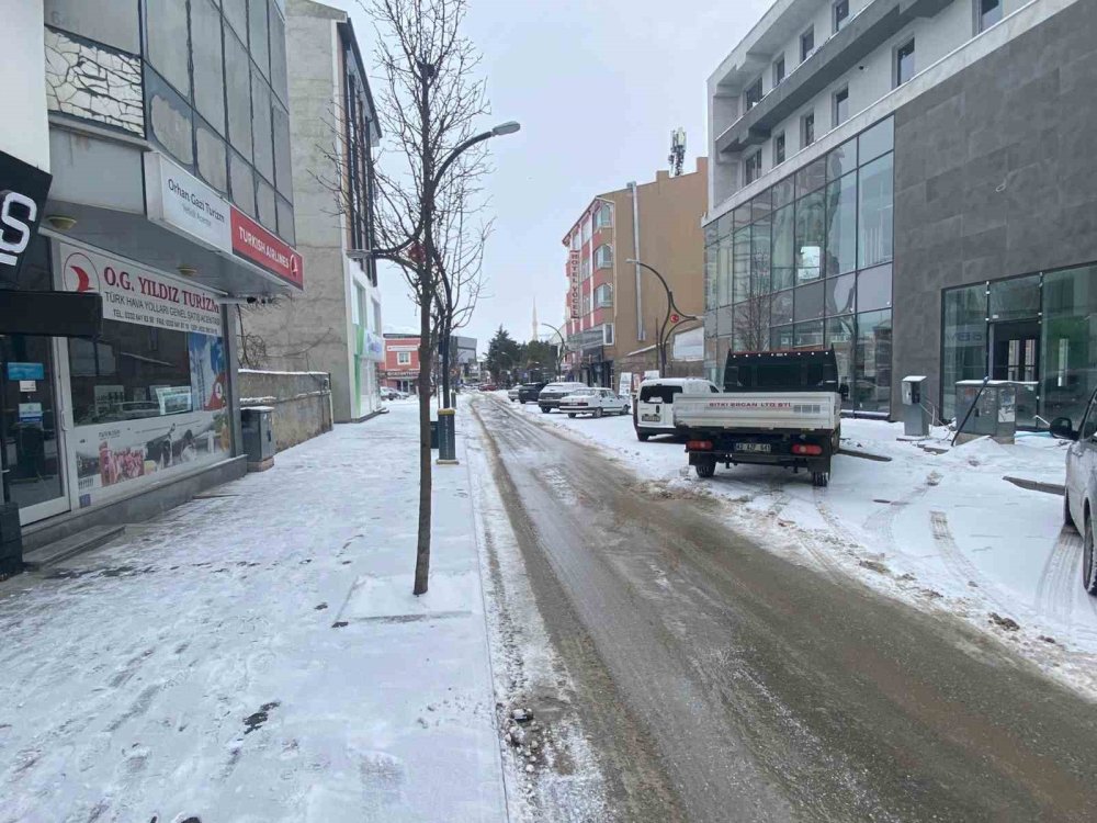 Kulu Nihayet Kar Yağışıyla Buluştu