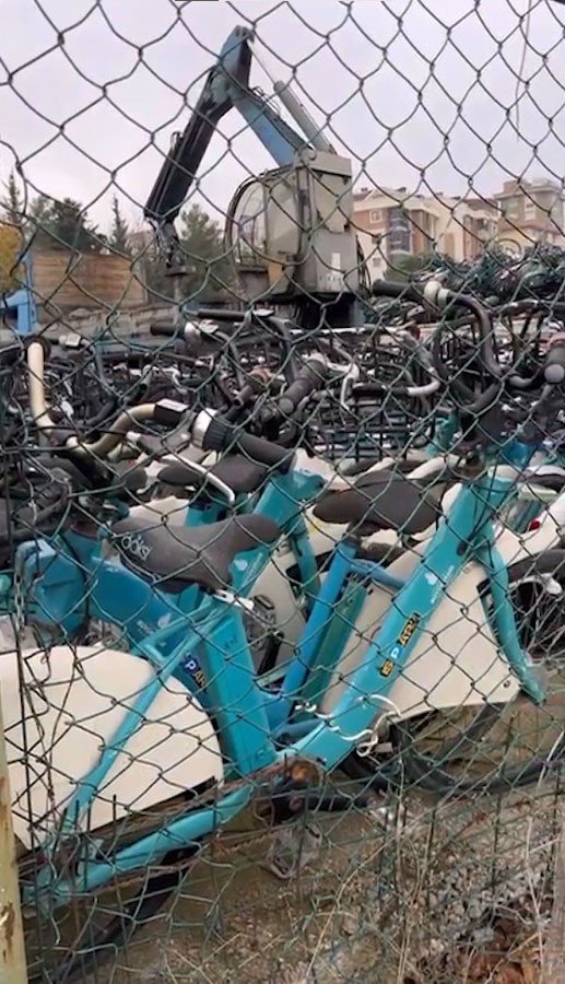 Milyonluk İSBİKE Projesi Atıl Kaldı, Bisikletler Hurdaya Gitti